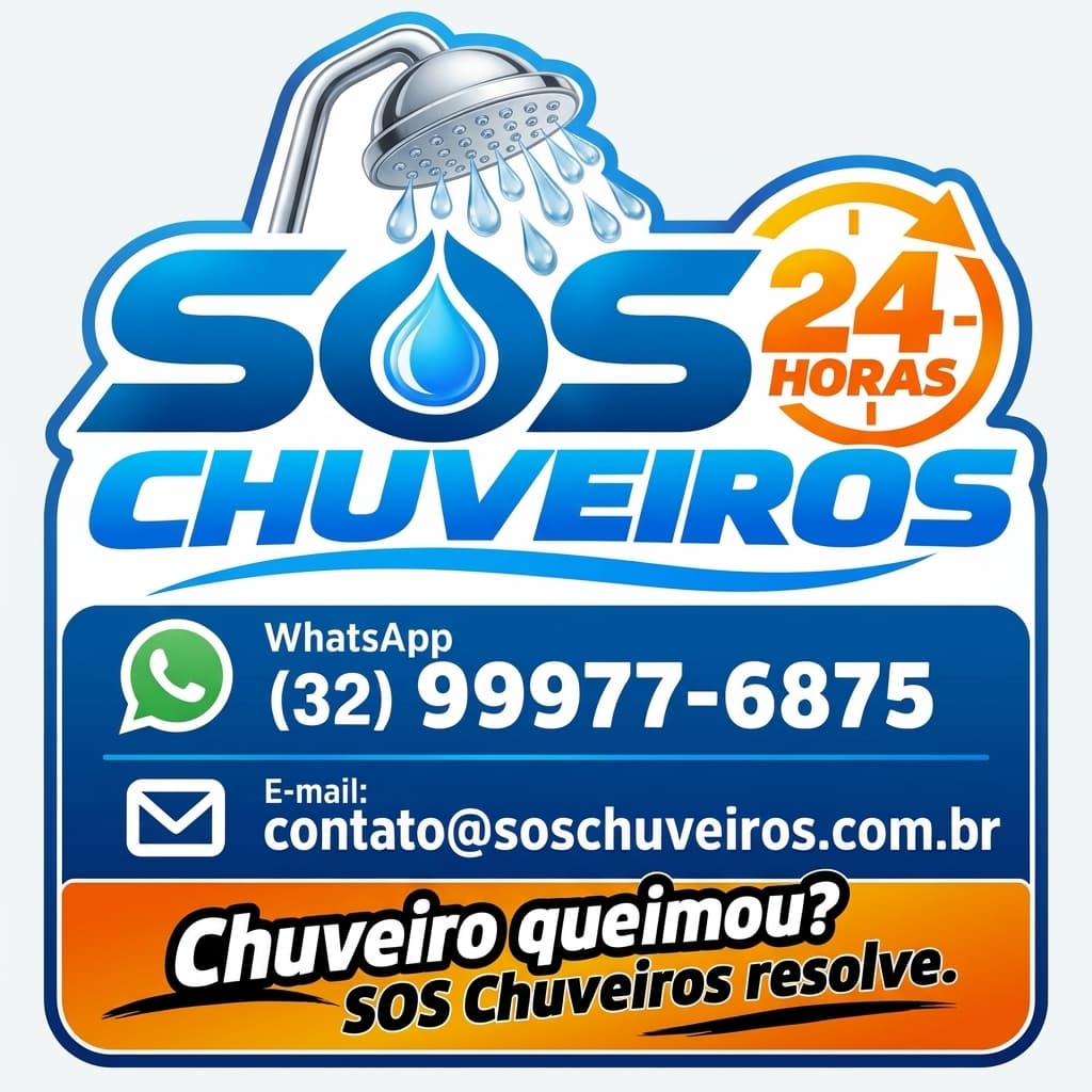 SOS Chuveiros 24 Horas - Plantão WhatsApp (32) 99977-6875
